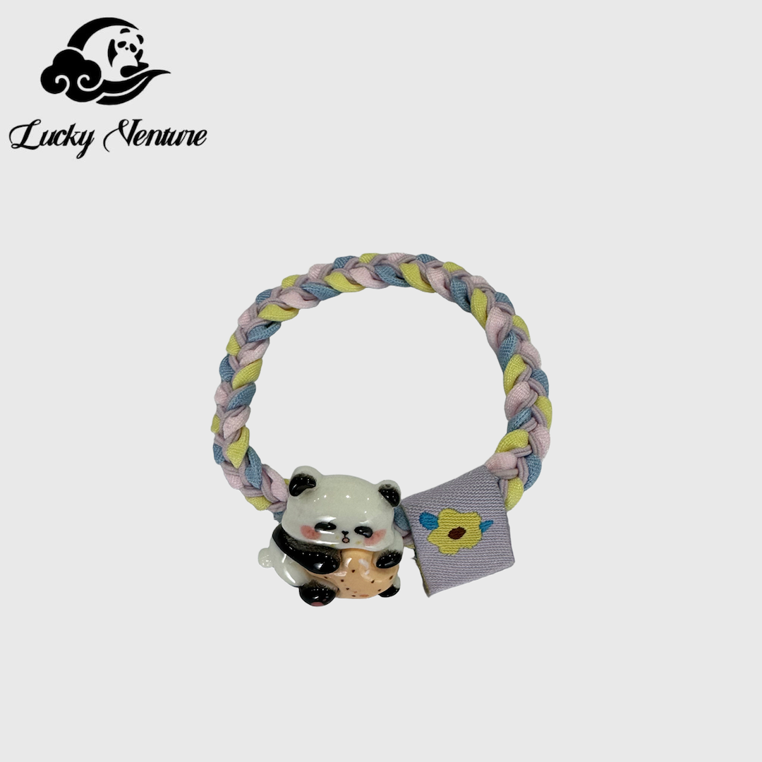 Hair tile panda style