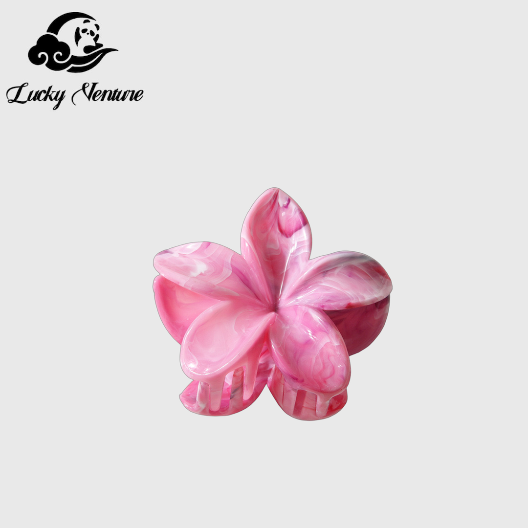 Hairpin flower rose red color