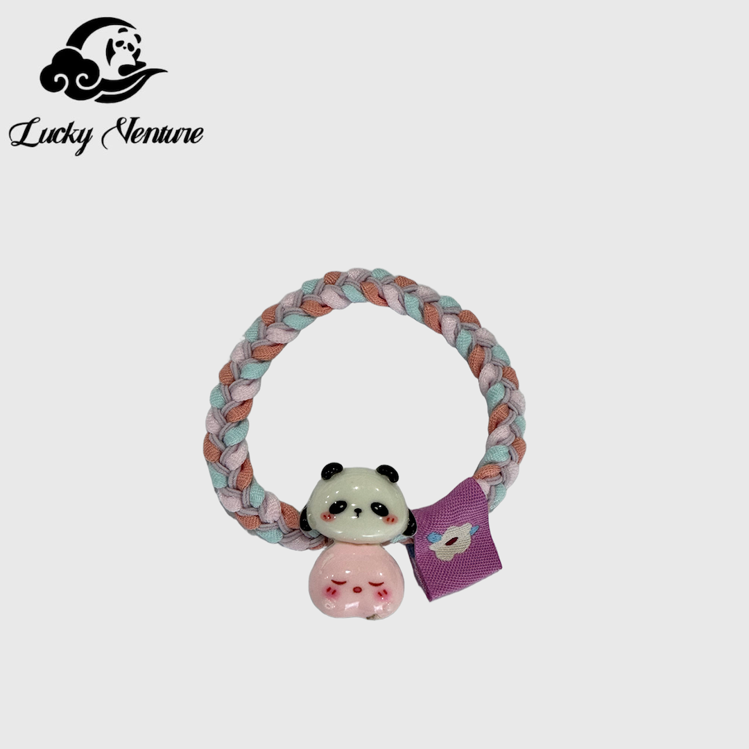 Hair tile panda style